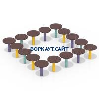 Бум-бревно Квадрат ДСК 3543 в Чебоксарах