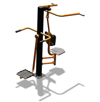 Уличный тренажер "Верхняя тяга Маятник" УТ338 в Чебоксарах