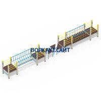 Детский спортивный комплекс Двойной мостик ДСК 3115 в Чебоксарах