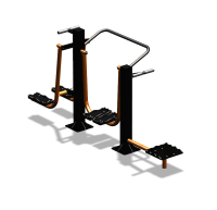 Уличный тренажер "Шпагат Шагомер Твистер" УТ302 в Чебоксарах