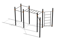 Спортивный комплекс воркаут ВС-117 в Чебоксарах