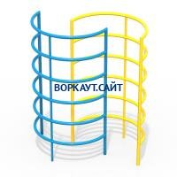 Шведская стенка полукруглая ДСК 3503 в Чебоксарах