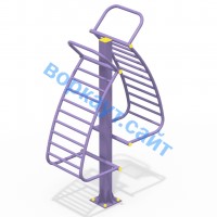 Уличный тренажер для пресса УТ 012 в Чебоксарах