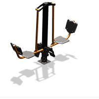 Уличный тренажер  "Жим ногами двойной"  УТ203 в Чебоксарах