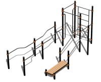 Спортивный комплекс воркаут ВС-194 в Чебоксарах