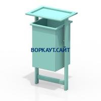 Урна с крышкой МАФ 1631 в Чебоксарах