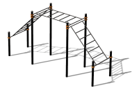 Спортивный комплекс воркаут ВС-192 в Чебоксарах
