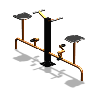 Уличный тренажер  "Вело двойной"   УТ211 в Чебоксарах