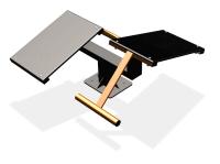 Уличный тренажер  "Скамья для пресса двойная"   УТ213 в Чебоксарах