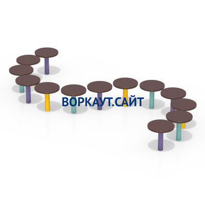 Бум-бревно Змейка ДСК 3542 в Чебоксарах