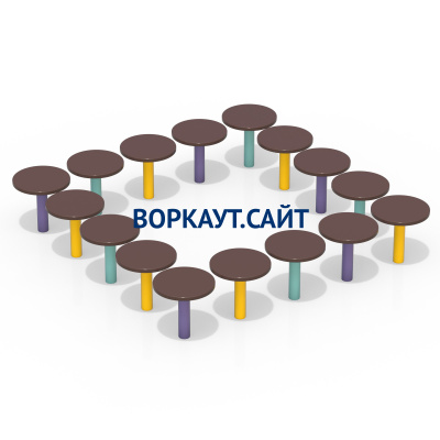 Бум-бревно Квадрат ДСК 3543 в Чебоксарах