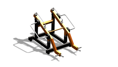 Силовой уличный тренажер  "Становая тяга"  УТ423 в Чебоксарах