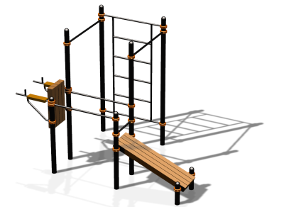Спортивный комплекс воркаут ВС-82 в Чебоксарах