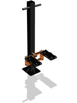 Уличный тренажер "Степпер ручка одинарный" УТ 116 в Чебоксарах