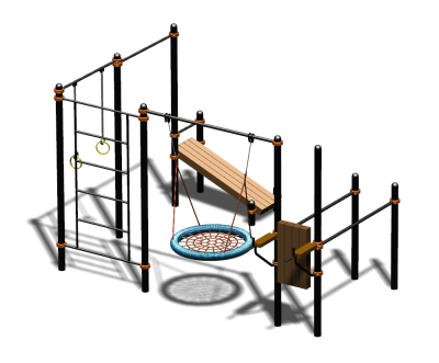 Спортивный комплекс воркаут ВС-97 в Чебоксарах