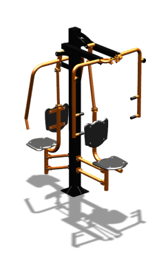 Уличный тренажер "Жим от груди Баттерфляй" УТ311 в Чебоксарах