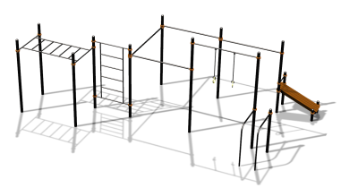 Спортивный комплекс воркаут ВС-153 в Чебоксарах