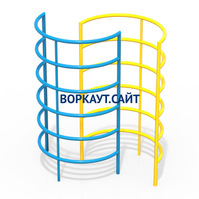 Шведская стенка полукруглая ДСК 3503 в Чебоксарах