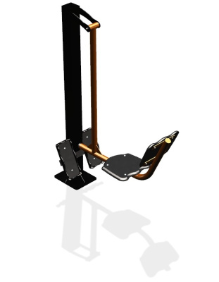 Уличный тренажер "Жим ногами одинарный" УТ 110 в Чебоксарах Уличный тренажер "Жим ногами одинарный" УТ 110 в Чебоксарах