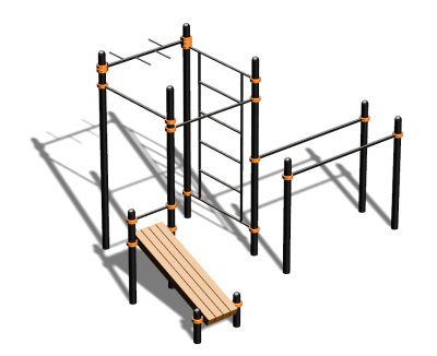 Спортивный комплекс воркаут ВС-91 в Чебоксарах