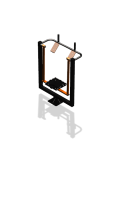 Уличный тренажер  "Маятник-пресс" УТ 104 в Чебоксарах