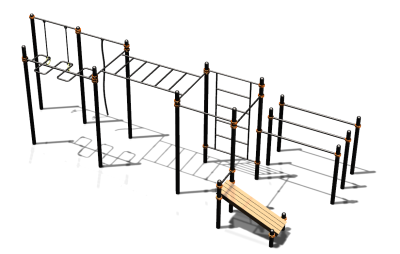 Спортивный комплекс воркаут ВС-77 в Чебоксарах