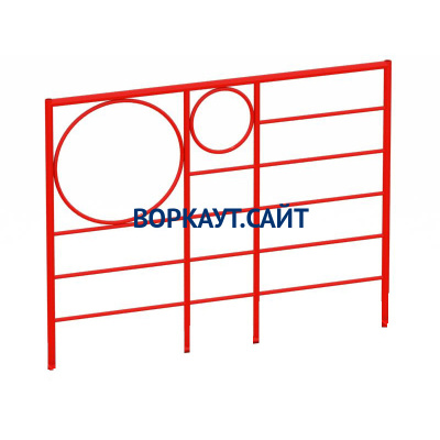 Шведская стенка с кольцами МАФ 3502 в Чебоксарах