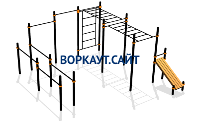 Спортивный комплекс воркаут ВС-109 в Чебоксарах
