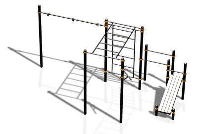 Спортивный комплекс воркаут ВС-87 в Чебоксарах