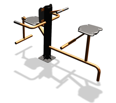 Уличный тренажер "Флекс Твистер сидя" УТ343 в Чебоксарах