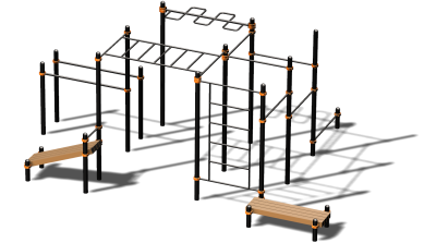 Спортивный комплекс воркаут ВС-141 в Чебоксарах