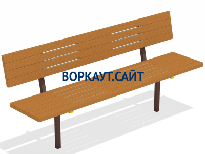 Диван уличный МАФ 1608 в Чебоксарах