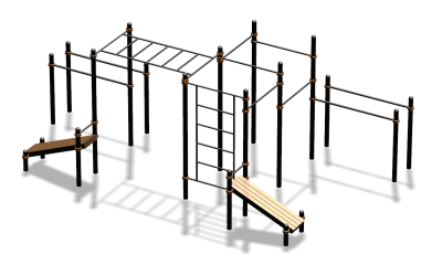 Спортивный комплекс воркаут ВС-100 в Чебоксарах