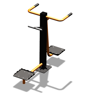 Уличный тренажер "Маятник Твистер" УТ308 в Чебоксарах