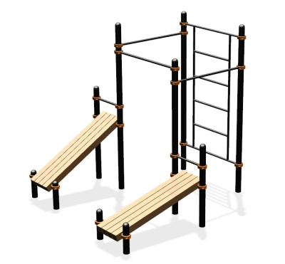 Спортивный комплекс воркаут ВС-42 в Чебоксарах