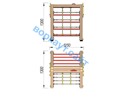 Детский спортивный комплекс ДСК 3201 в Чебоксарах