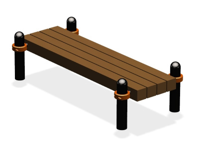Воркаут скамья ВС-38 в Чебоксарах