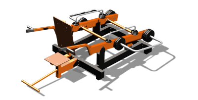 Силовой уличный тренажер  "Трицепс"  УТ424 в Чебоксарах