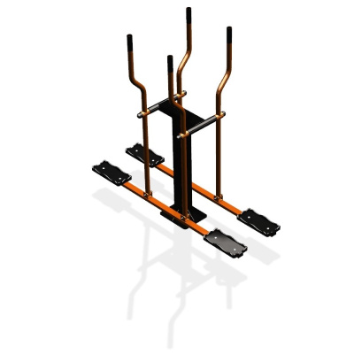 Уличный тренажер  "Лыжи двойные"   УТ210 в Чебоксарах