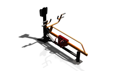 Силовой уличный тренажер  "Гребная тяга"  УТ414 в Чебоксарах