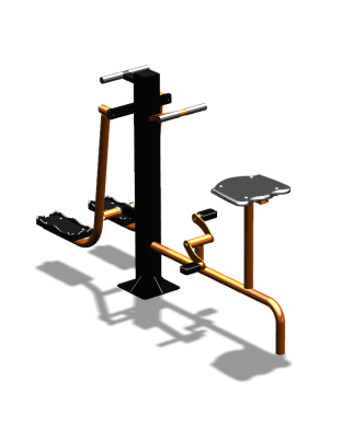 Уличный тренажер "Вело Шпагат" УТ320 в Чебоксарах