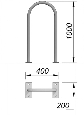 Велопарковка МАФ 6001 в Чебоксарах