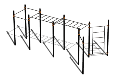Спортивный комплекс воркаут ВС-118 в Чебоксарах