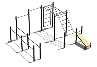 Спортивный комплекс воркаут ВС-146 в Чебоксарах