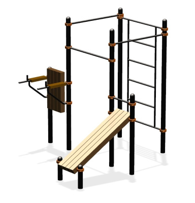 Спортивный комплекс воркаут ВС-64 в Чебоксарах