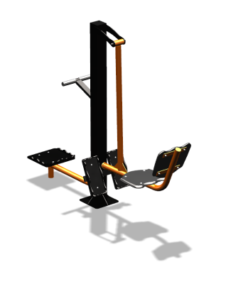 Уличный тренажер "Жим ногами Твистер" УТ305 в Чебоксарах