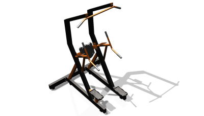 Силовой уличный тренажер  "Комбинированный станок"  УТ416 в Чебоксарах