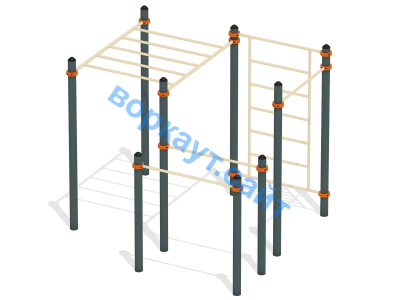 Спортивный комплекс воркаут ВС-48 в Чебоксарах