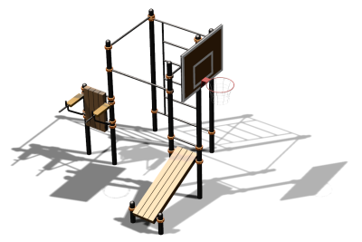 Спортивный комплекс воркаут ВС-155 в Чебоксарах