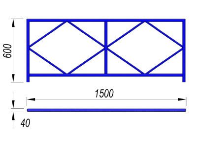 Ограждение площадки МАФ 5001 в Чебоксарах